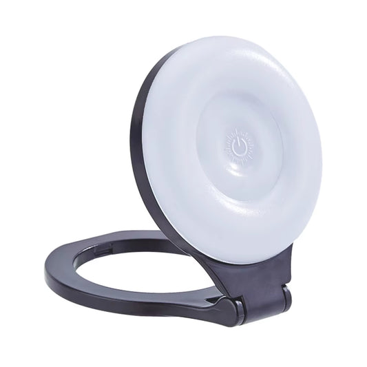 Adjustable Magnetic Phone Fill Light 3 Colors Soft Light Selfie Ring Lamp Clip-On LED Light for Vlog Makeup Live Streaming