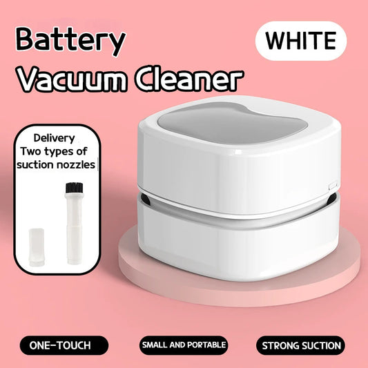 Wireless Desktop Mini Vacuum Cleaner - Handheld Keyboard & Ash Cleaner with Cross-Border Design for Home & Office Use