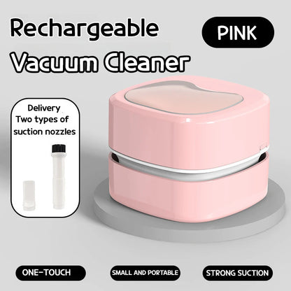 Wireless Desktop Mini Vacuum Cleaner - Handheld Keyboard & Ash Cleaner with Cross-Border Design for Home & Office Use